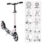 SIX DEGREES Alu Scooter 205 pastellrosa