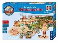 Franckh-Kosmos WAS IST WAS Junior WIssenspuzzle- Dinosaurier 80 Teile, Spielwaren