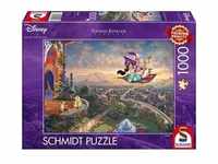 Schmidt Spiele - Disney, Aladdin , 1000 Teile, Spielwaren