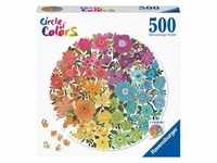 Puzzle Ravensburger Circle of Colors - Flowers 500 Teile