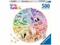 Puzzle Ravensburger Circle of Colors - Animals 500 Teile