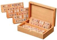 Philos 3608 - Rummy, Holzkassette mit Magnetverschluss