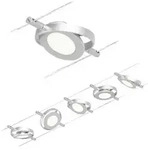Paulmann 94414 Seil-Komplettsystem LED fest eingebaut LED Chrom (matt)