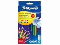 Pelikan 700672 - Aquarell Buntstifte Standard, 12 Stifte