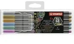 STABILO Premium Metallic-Filzstift - Pen 68 metallic - 6er Pack - mit 6 verschiedenen