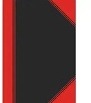 Landr&eacute; China Kladde A4 blanko 96 Blatt schwarz/rot
