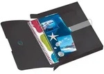 Herlitz Sammelbox A4 PP R&uuml;ckenbreite 4cm, opak schwarz