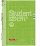Brunnen Collegeblock Premium Student A4 kariert Lineatur 28 kiwi