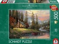 Puzzle Schmidt Spiele Haus in den Bergen 500 Teile