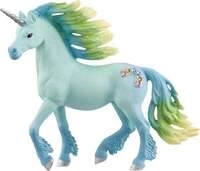 schleich&reg; 70722 - Bayala, Zuckerwatte Einhorn Hengst, Tierfigur, H&ouml;he: 12 cm