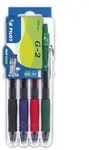 PILOT Roller Gel G-2 Set2Go, 4er Etui (schwarz, blau, rot, gr&uuml;n)