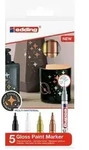Edding Glanzlackmarker 751 Creative Metallic 1-2mm 5er Set