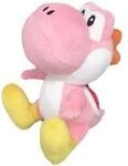 Nintendo Yoshi, Pl&uuml;schfigur, pink, 21 cm