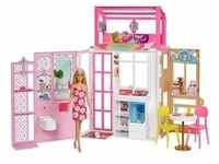 Barbie - Barbie Haus inkl. Puppe und Zubehör