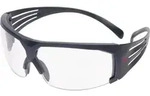 3M SecureFit SF601SGAF Schutzbrille mit Antibeschlag-Schutz Grau
