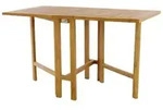 Balkontisch Gartentisch Tisch Klapptisch Holz Teak