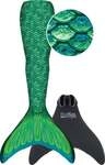 Fin Fun Meerjungfrau Mermaidens gr&uuml;n, S/M