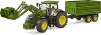 Bruder John Deere 7R 350, Frontlader T.A.-H&auml;nger Fertigmodell Landwirtschafts Modell