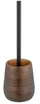 WC-Garnitur Mod. Palena Bronze, inkl. WC-B&uuml;rste, B&uuml;rstenkopf auswechselbar
