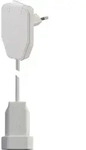 Gebro 104579 Strom Verl&auml;ngerungskabel Wei&szlig; 0.80 m H03VVH2-F 2X 0,75 mm2 mit