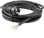 AS Schwabe 70910 Strom Anschlusskabel Schwarz 10.00m