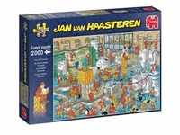 Jumbo 20064 - Jan van Haasteren, In der Craftbier-Brauerei, Comic-Puzzle, 2000 Teile