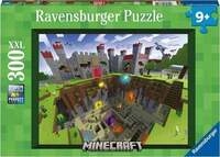 Kinderpuzzle 300 XXL Teile - Minecraft Cutaway
