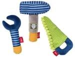 sigikid 41676 - Greifling Werkzeug Kinderbunt, 3er Set Papa & Me