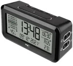 TFA Dostmann 60.2562.01 Funk Wecker Schwarz, Silber Alarmzeiten 2 Gro&szlig;es Display