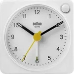 Braun 67101 Quarz Wecker Wei&szlig;
