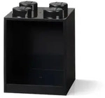 LEGO&reg; B&uuml;cherregal 4 Noppen Schwarz