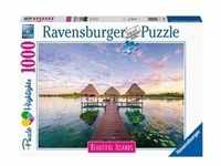 Puzzle Ravensburger Paradiesische Aussicht 1000 Teile