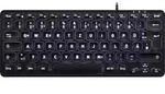 Perixx PERIBOARD-332 DE Kabelgebunden Tastatur Deutsch, QWERTZ Schwarz Beleuchtet