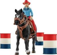 schleich&reg; 42576 - Farm World, Barrel Racing mit Cowgirl