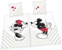 Herding 4478480250 - Disney Mickey & Minnie Mouse Partnerbettw&auml;sche,