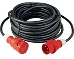 AS Schwabe 61360 Strom Verl&auml;ngerungskabel 16A Schwarz 5.00m H07RN-F 5G 2,5mm2