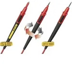 Fluke TL175 Sicherheits-Messleitungs-Set Lamellenstecker 4 mm Pr&uuml;fspitze 1.50 m