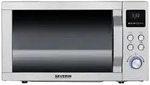 Severin MW 7774 Mikrowelle Edelstahl (geb&uuml;rstet), Silber 900 W Grillfunktion, mit