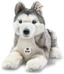 Steiff 067891 - Bernie Husky, liegend, Pl&uuml;sch, 33 cm