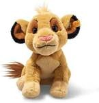 Steiff 024665 - Soft Cuddly Friends Disney Originals Simba, L&ouml;we, beige/braun, 26cm