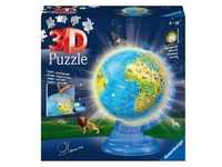 3D Puzzle Ravensburger Kinderglobus mit Licht 180 Teile, Spielwaren