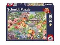 Schmidt Spiele - Blühender Garten, 1000 Teile