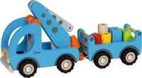 Kranwagen mit Anh&auml;nger