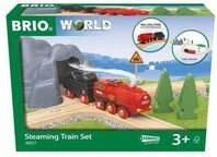 BRIO World - Batterie-Dampflok Set