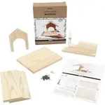 Creativ Company Vogelhaus, Bausatz DIY-Set aus Holz