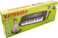 Boogie Bee Elektronisches Keyboard mit Mikrofon, L&auml;nge 43 cm