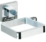 Vacuum-Loc&reg; Haartrocknerhalter Mod. Quadro Edelstahl, Befestigen ohne bohren