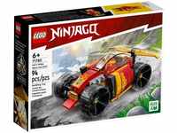 LEGO NINJAGO 71780 Kais Ninja-Rennwagen EVO Spielzeug mit Minifigur