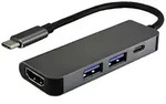 VALUE USB Typ C Dockingstation, HDMI 4K, 2x USB Typ A + Typ C PD