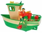 Sam Charlies Fischerboot mit Figur